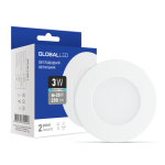 Панель (мини) GLOBAL LED SPN 3W яркий свет (1-SPN-002)