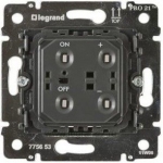 Светорегулятор кнопочный Legrand Galea Life 600Вт 775653