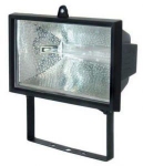 Прожектор ИО 1500 галогенный черный IP 54, IEK