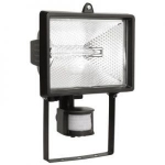 Прожектор ИО 500 Д (детектор) галогенный черный IP 54, IEK