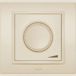 Светорегулятор 800W с подсветкой EL-BI ZENA крем