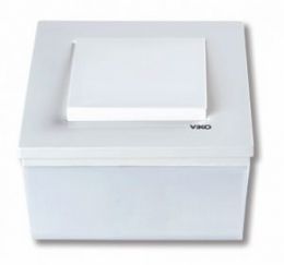 Коробка для поверхносного монтажа белая Karre Viko