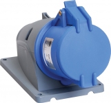 Розетка стационарная ССИ 32А-6ч/200-250В 2Р+РЕ IP44 MAGNUM IEK