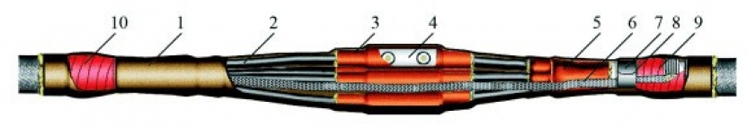 Муфта соединительная 1СТп-2 (3/70-120)