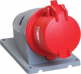 Розетка стационарная ССИ 16А-6ч/380-415В 3Р+РЕ IP44 MAGNUM IEK