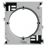Коробка для накладного монтажа, 1-ная, цвет алюминий, Asfora, Schneider Electric