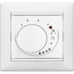 Терморегулятор для систем «Теплый пол» Legrand Valena 770091 (белый)