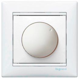 Светорегулятор поворотный Legrand Valena 40-400Вт 770061 (белый)