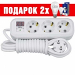 Реле напряжения ZUBR P316y на три гнезда