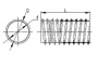 Труба гнучка армована внутр. д.32мм, DKC 0