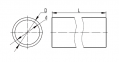 Труба жорстка оцинкована o25x1,1x3000 мм, 6008-25L3U, ДКС 0