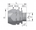 Муфта коробка - мет. рукав в герметичной изоляции и мет. оплетке DN 50, IP66, М50х1,5 T16014-50A DKC 0