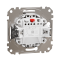 Одноклавишный выключатель, матовый алюминий, Sedna Design&Elements,SDD170101 Schneider Electric 0