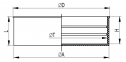 Заглушка для двостінних труб, зовнішня, поліпропілен, Ø вн., мм 63 023063 DKC 0