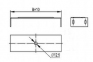 Скоба SPC, цинк-ламельне покриття, L=150 BMT1015ZL DKC 0