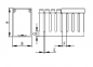 Короб перфорированный, серый T1-EF 80х80 01129 0