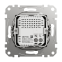 USB розетка тип A+A 2,1A Алюминий Sedna Design Schneider Electric SDD113401 0