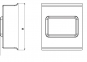 Пластина защитная боковая, цинк-ламельное покрытие, H=100 30574ZL DKC 1