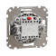 Одноклавишный переключатель Алюм Sedna Design, Scnaider Electric 0