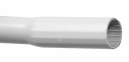 Труба жорстка гладка з розтрубом ПВХ д.16мм, сіра (3м), UEA 0