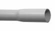 Труба жесткая гладкая с раструбом ПВХ д.20мм,  серая (3м), UEA 0