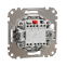 Одноклавишный переключатель с подсветкой Белый Sedna Design Schneider Electric SDD111106L 0