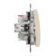 Кнопка на два направления бежевый Sedna Design Schneider Electric SDD112116 0