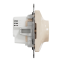 Універсальний поворотний димер для світлодіодних ламп Бежевий Sedna Design Schneider Electric SDD112502 1