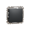Одноклавишный выключатель, Черный, Sedna Design&Elements,SDD114101 Schneider Electric 0