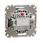 Двохклавішний нопковий вимикач для жалюзі з електронним блокуванням, Sedna Design & Element, Чорний,SDD114114, Schneider Electric 1