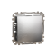Одноклавишный переключатель  матовый алюминий Sedna Elements Schneider Electric SDD170106 1