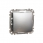 Одноклавишный Кнопочный выключатель, Sedna Design & Element, матовый алюминий, SDD112111, Schneider Electric 0