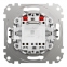 Двохклавішний кнопковий вимикач для жалюзі, Sedna Design & Element, Матовий Алюміній,SDD170114, Schneider Electric 1