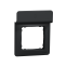 Рамка з підставкою для мобільного Чорний Sedna Design Schneider Electric SDD314809 4