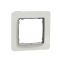 Рамка 1-постова  Штучне Біле скло Sedna Elements Schneider Electric SDD360801 2