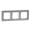 Рамка 3-постовая искусственное белое стекло Sedna Elements Schneider Electric SDD360803 2