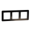 Рамка 3-постовая искусственное черное стекло Sedna Elements Schneider Electric SDD361803 0
