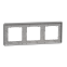 Рамка 3-постовая искусственное матовое стекло Sedna Elements Schneider Electric SDD362803 1