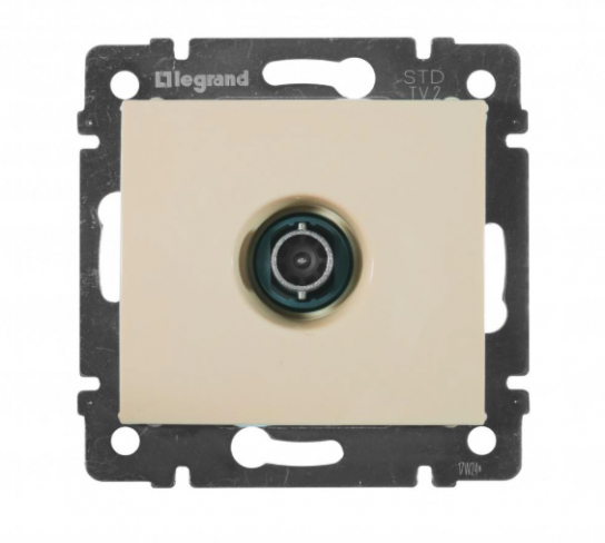 Розетка TV прохідна Legrand Valena 774331 (слонова кістка)