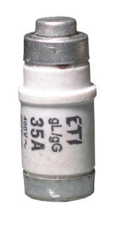 Запобіжник D0 2 gL/gG 63A 400V (E18), 2212005, ETI
