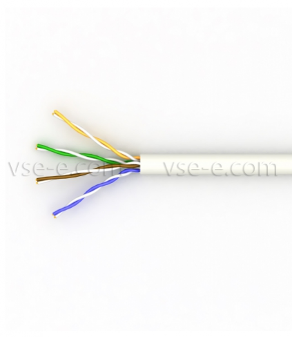 Lan-кабель UTP, 5E  LSOH категория 4*2*0,51 (КПВонг-HF-ВП)
