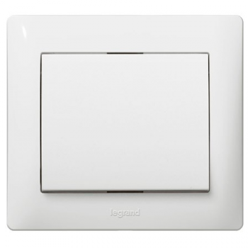 Кнопка для вимикача одноклавішного Legrand Galea Life 777010 (біла)