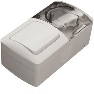 розетка и выключатель