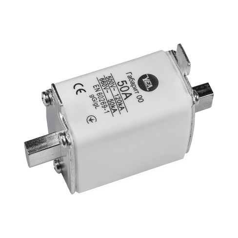 Запобіжник типорозміром 00 50А (в упаковці 3 шт.), UEA