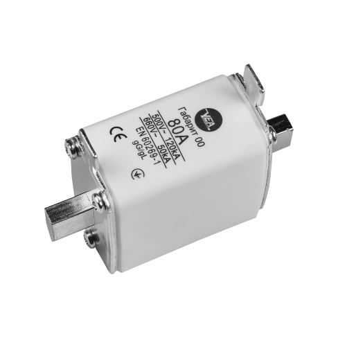 Запобіжник розміром 00 80А (упаковка 3 шт.), UEA