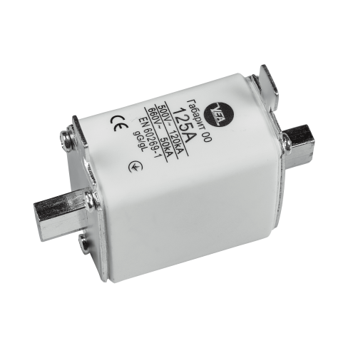 Запобіжник типорозміром 00 125А (упаковка 3 шт.), UEA