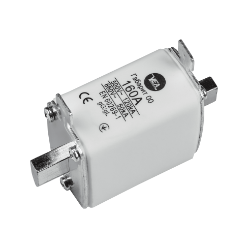 Предохранитель плавкий габарит  00 160А (уп. 3шт), UEA