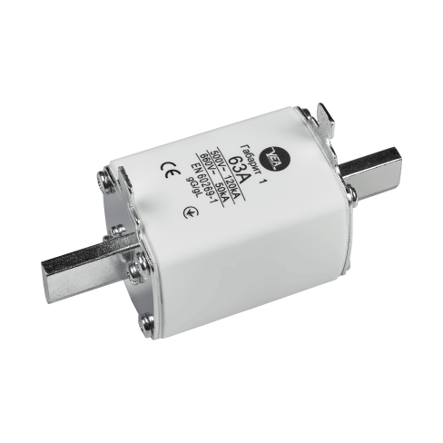 Предохранитель плавкий габарит 1  63А, (уп. 3шт) UEA