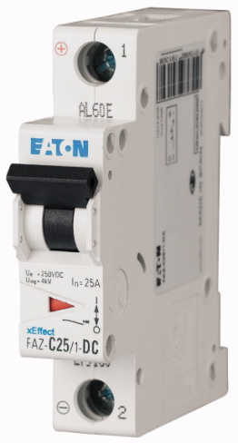 Автоматичний вимикач FAZ-C25/1-DC Eaton, 279130