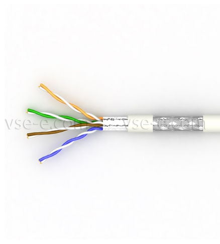 Lan-кабель S-FTP, 5E LSOH категорія 4*2*0,51 (КПВонг-HFЕО-ВП)